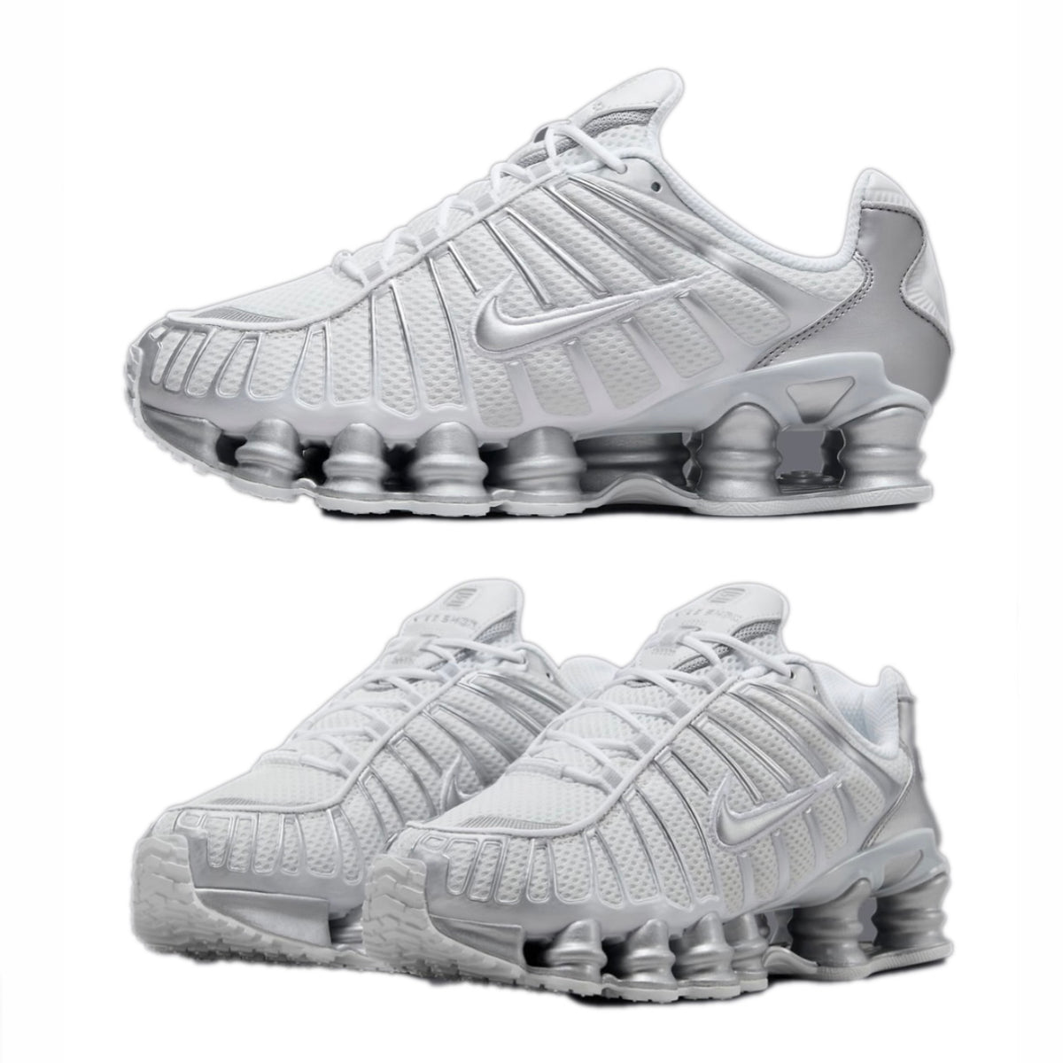 NEW)Nike Shox TL 'White/Chrome' - Main Image
