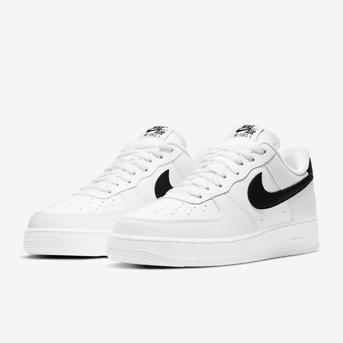 air force 1 high black white