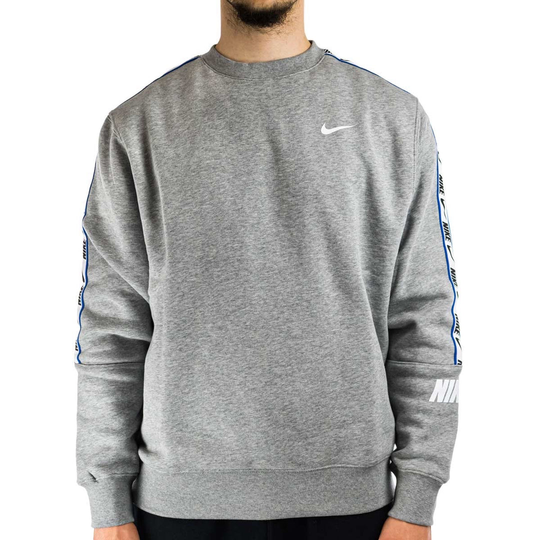 Nike Repeat Crewneck Sweatshirt Grey Blue