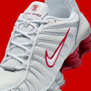 (NEW)Nike Shox TL 'White/Red'