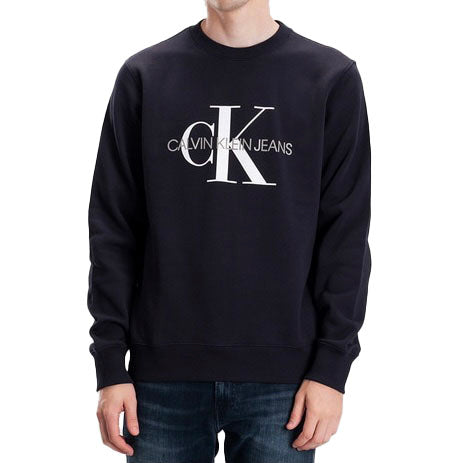 Calvin Klein Iconic Monogram Crewneck 'Black'