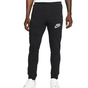 Nike Crewneck Stripe Logo Tracksuit 'Black'