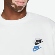 Nike Sportswear x Jordan Crewneck Tracksuit 'White/Multi'