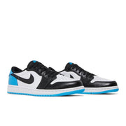 (New)Nike Air Jordan 1 Retro Low OG ‘Black/Dark Powder Blue’