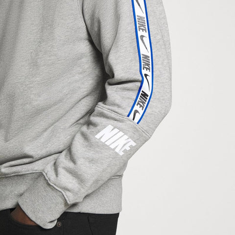Nike Repeat Crewneck Sweatshirt ‘Grey/Blue’