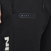 Nike Brushed Fleece Crew Tracksuit 'Black'
