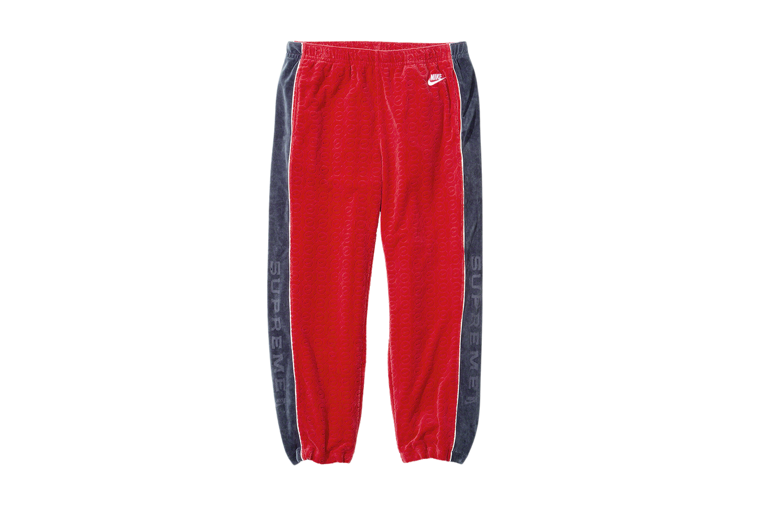 Nike x Supreme Velour Tracksuit 'Red' |