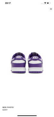 Nike Dunk Low 'Court Purple’