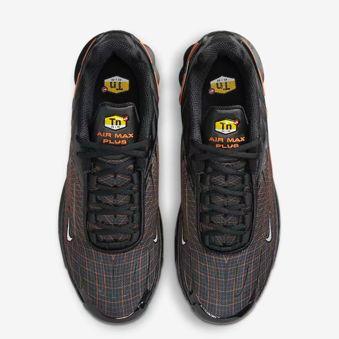 nike tuned 1 black orange